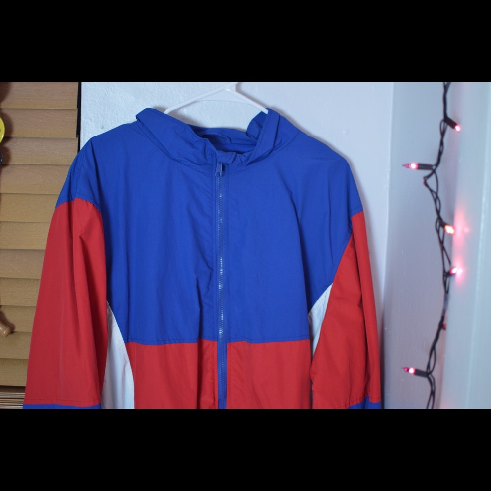 🇺🇸Cotton-On Retro Colorblock Windbreaker🇺🇸